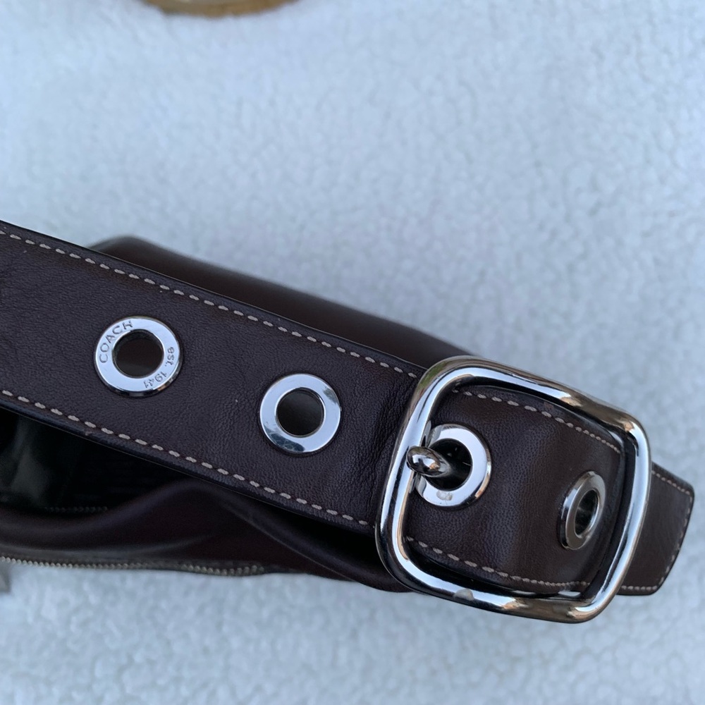 Coach Leather Shoulder Purse 1417 - Picture 5 of 7